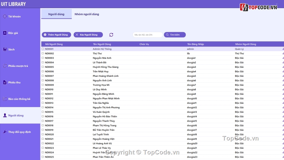 Đồ án,mượn trả sách,3 lớp,quản lý mượn trả sách 3 lớp